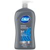 Dial Men 3in1 Body, Hair and Face Wash, Hydro Fresh, 32 fl oz view 1