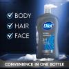 Dial Men 3in1 Body, Hair and Face Wash, Hydro Fresh, 32 fl oz view 4