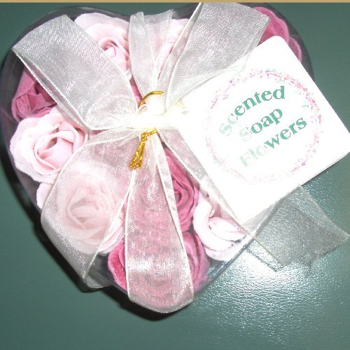 Set of Scented Rose Soap Flowers