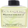 All Natural Rosemary Massage Oil, 4 oz, 100% Natural Ingredients with Sweet Almond & Jojoba Oil, Relaxing Scent for Men & Women view 1