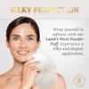 Shelley Kyle Classic Powder Puff, Handmade, Lambs Wool Dusting Powder Puff, 1 Count view 4