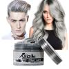 Temporary Silver Gray Hair Wax 4.23oz, Instant Hairstyle Mud Cream, Hair Pomades for Party, Cosplay, Nightclub, Masquerade, Halloween. view 1