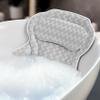 Bath Pillow Bathtub Pillow Back Neck Support Pillow, Spa Cushion for Tub, Relaxing Headrest Bath Pillow, Portable Washable Bathtub Accessories with 3D Air Mesh Thick Soft Bath Pillow (Deluxe) view 1