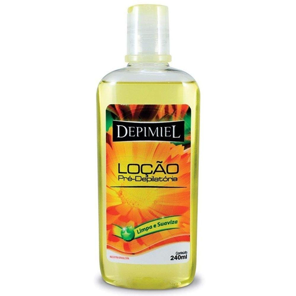 Pre Depilatory Lotion with Calendula for Remotion of Impurities and Oiliness