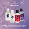 Curl Keeper Medium Curl Starter Kit for Curly Hair - Travel Size Set Includes Original Liquid Styler, Treatment Shampoo, Cream Conditioner & Leave-In Conditioner - Maximum Definition Shine & Moisture view 2