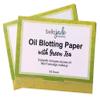 Oil Blotting Paper Sheets  Instantly Absorbs Excess Oil and Shine from Face without Smudging Makeup  Large size, 200 Tissues  (green tea) view 1