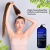 Majestic Pure Rosemary Oil Shampoo for Hair Growth - Volumizing & Nourishing Shampoo - with Vitamin E & Argan Oil - Sulfate Free, for Men & Women - 16 fl oz view 3