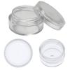 10 Clear Empty Containers Jars Cosmetic Pot Small Travel Sample Cream Makeup Jar view 2