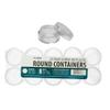 10 Clear Empty Containers Jars Cosmetic Pot Small Travel Sample Cream Makeup Jar view 3