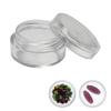 10 Clear Empty Containers Jars Cosmetic Pot Small Travel Sample Cream Makeup Jar view 4