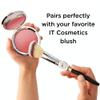 IT Cosmetics Heavenly Luxe French Boutique Blush Brush #4 - Angled Blush Brush for Cheeks - Liquid & Powder Blush Brush - Makeup Brush With Award-Winning Heavenly Luxe Hair view 3