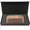 Badass Beard Care Wood Beard Comb for Men - Fine Tooth, Anti-Static view 3