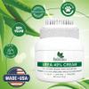 PurOrganica Urea 40% Foot Cream - Made in USA - Callus Remover - Moisturizes & Rehydrates Thick, Cracked, Rough, Dead & Dry Skin - For Feet, Elbows and Hands - With Pumice Stone and Brush view 3