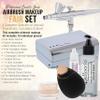 Belloccio Professional Beauty Airbrush Cosmetic Makeup System with 4 Fair Shades of Foundation in 1/4 Ounce Bottles - Kit Includes Blush, Bronzer and Highlighters view 2