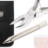 3 Swords Germany  Brand Quality Stainless Nail NIPPERS - Remover - Cutter Manicure Pedicure Grooming for Professional fingernail & toenail Care by 3 Swords (BTA) view 4