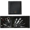 3 Swords Germany - brand quality 7 piece manicure pedicure grooming kit set for professional finger & toe nail care scissors clipper fashion leather case in gift box, Made by 3 Swords (84322) view 1