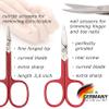 3 Swords Germany - brand quality 8 piece manicure pedicure grooming kit set for professional finger & toe nail care scissors file clipper fashion leather case in gift box, Made by 3 Swords (09218) view 2