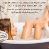Amaki Herbal Bath Soak Blend of Epsom and Dead Sea Salt Infused with Lavender Essential Oil - for Stress Relief, Reduce Sore Muscle, Skin Soothing - Luxury Gift Set of 2, 8 Ounces Jars view 2