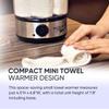 Pro Beauty - Hot Towel Warmer for Spa - Professional Towel Steamer Kit - Facial Esthetician Equipment, Massage Salon Supplies, Metal Tongs Included, 6 Hygienic Towels - Compact Mini Size view 3