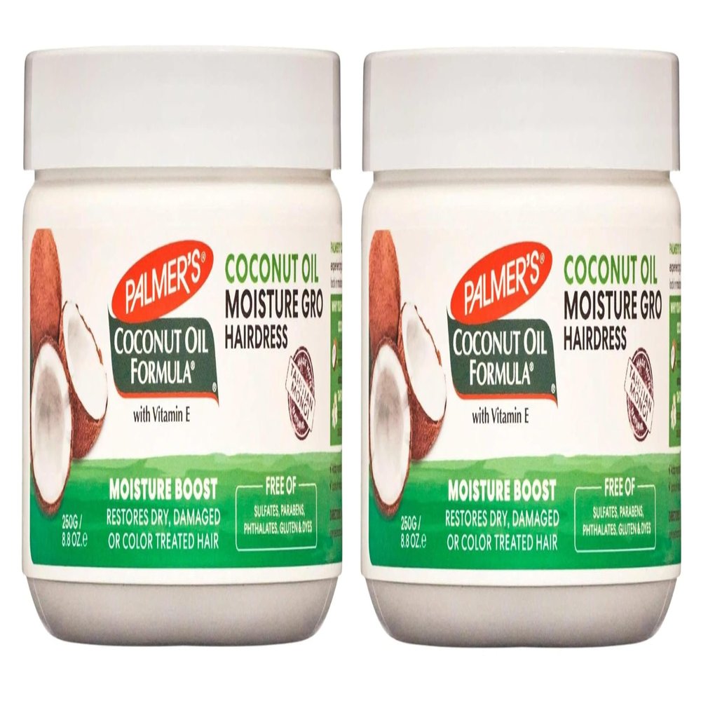 Palmer's Coconut Oil Formula Moisture Gro Hairdress, 8.8 Ounces (Pack of 2)