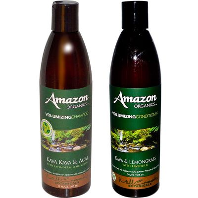 Amazon Botanicals Volumizing Shampoo and Conditioner Bundle
