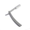 OdontoMed2011 MANUAL FOLDING SHAVING KNIFE BEARD CUTTER SHAVER STRAIGHT EDGE BARBER RAZOR SHAVING RAZORS (Gray) view 1