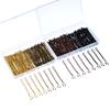 Hicarer 200 Pieces Multicolor Bobby Pins 4 Colors Hair Pins Assorted Colors Hair Clips with Clear Boxes for Women view 1