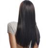 ADAMAI 26'' Cool Natural Super Long Dark-Brown Fluffy Straight Women Lady Comfortable Synthetic Hair Wigs view 2