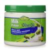 Milk Protein & Olive Oil Hair Deep Conditioning Treatment Hair Mask Strengthens, Repairs, Stops Breakage and Promotes Growth for Soft, Healthy, Manageable Hair - SofnFree GroHealthy Single view 2