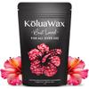KoluaWax Hard Wax Beads for Hair Removal  Coarse Hair Formula  Face, Brazilian, Underarm, Back Chest, Bikini Waxing  Dragon Fruit & Hibiscus, 1lb Refill for Wax Warmers & 10 Applicator Sticks view 1