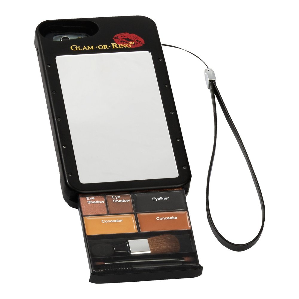 GLAMORRING Makeup Phone Case Medium to Med. Dark Skin Tones
