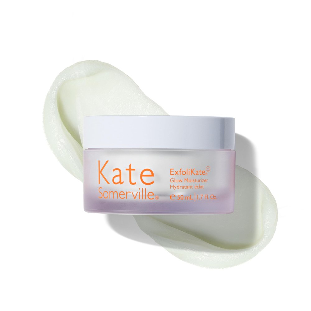 Kate Somerville ExfoliKate Glow Moisturizer  Clinically Formulated Daily Face Cream, Gently Exfoliates and Hydrates, 1.7 Fl Oz