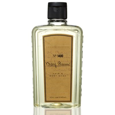 C.O. Bigelow Bay Rum Hair & Body Wash for Men, Citrus Spice Scented Men's 2 in 1 Shampoo & Body Wash with Aloe Vera, 10 Fl Oz