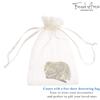 French Amie Onde Beige Net Handmade Celluloid Side Slide In Secure Grip Hair Updo Jaw Hair Claw Clamp view 4