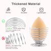 Luxspire Beauty Sponge Blender Holder, Sponge Makeup Blender Holder, Makeup Powder Puff Sponge Holder Beauty Tool Dryer Drying Rack Egg Powder Puff Display Stand - Silver view 2