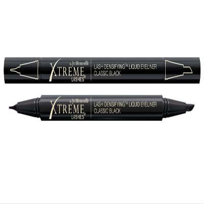 Xtreme Lashes Lash Densifying Liquid Eyeliner, Classic Black, Smudge-Resistant, Dual-Tip, Long-Lasting Make Up, Hypoallergenic, Safe for Eyelash Extensions