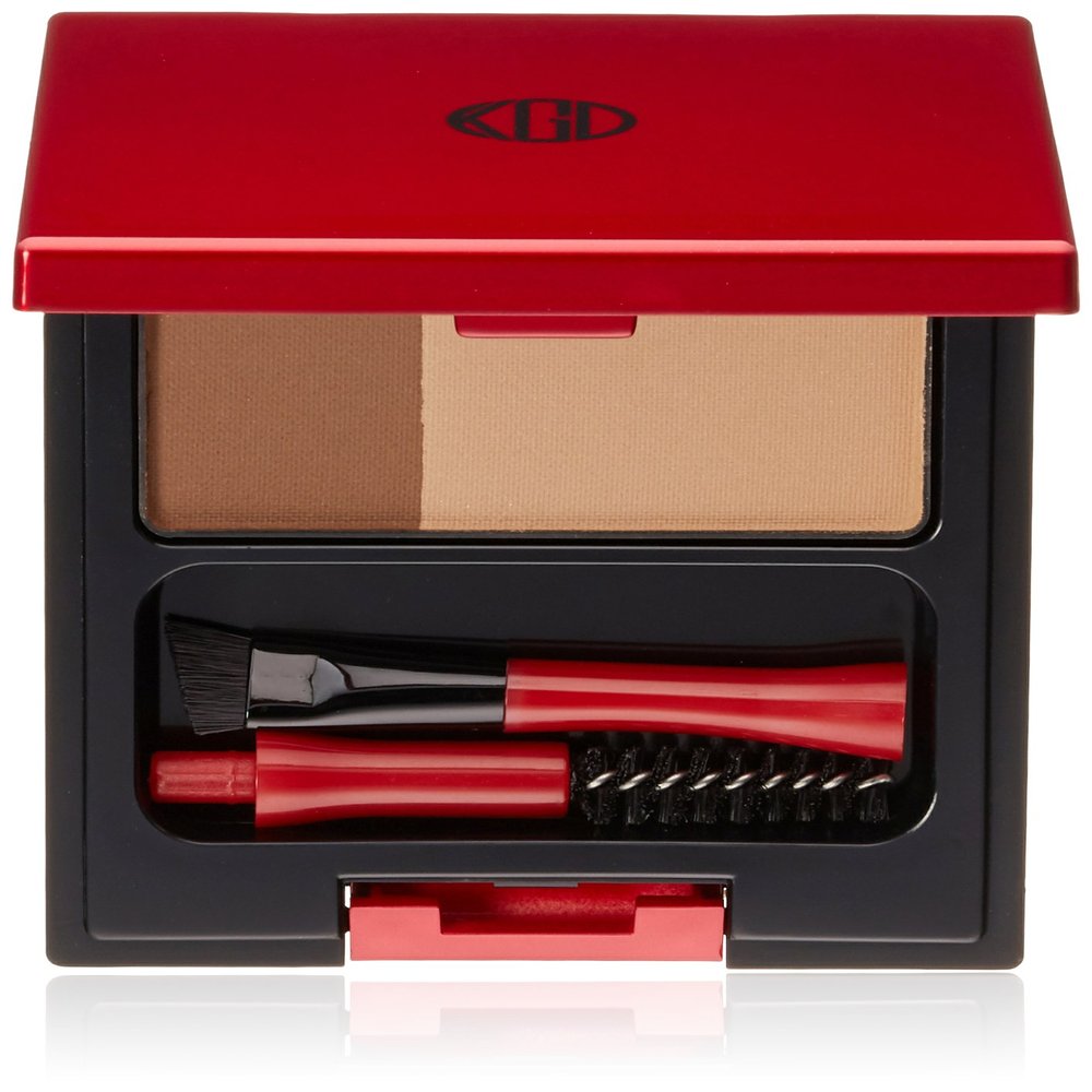 Koh Gen Do Eyebrow Powder, Light Brown/Brown, Unscented, 3 g.