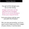 Cancer Zodiac Collection (Cancer Tattoo Stencils) view 3
