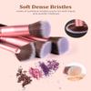 BESTOPE PRO Makeup Brushes 16 Pcs Makeup Brush Set, Blending Brush for Foundation, Premium Synthetic Powder Concealers Makeup Brushes for Eyes and Face, Eye Shadows Brushes, Eyeliner Make Up Brushes view 4