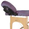 Saloniture Professional Portable Folding Massage Table with Carrying Case - Lavender view 2