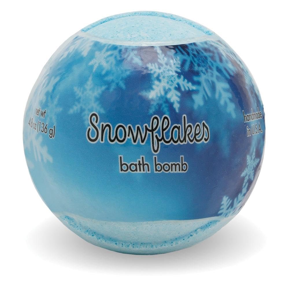 Primal Elements Snowflakes Bath Bomb, 4.8 Ounce