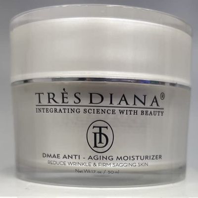 TRSDIANA DMAE Anti-Aging Moisturizer - Premium Anti-Aging, for Face and Neck, Moisturizes, perfect for Oily, Dry, and Sensitive Skin, Natural Blend of Vitamin E, Caviar, Aloe, Green Tea Antioxidant,