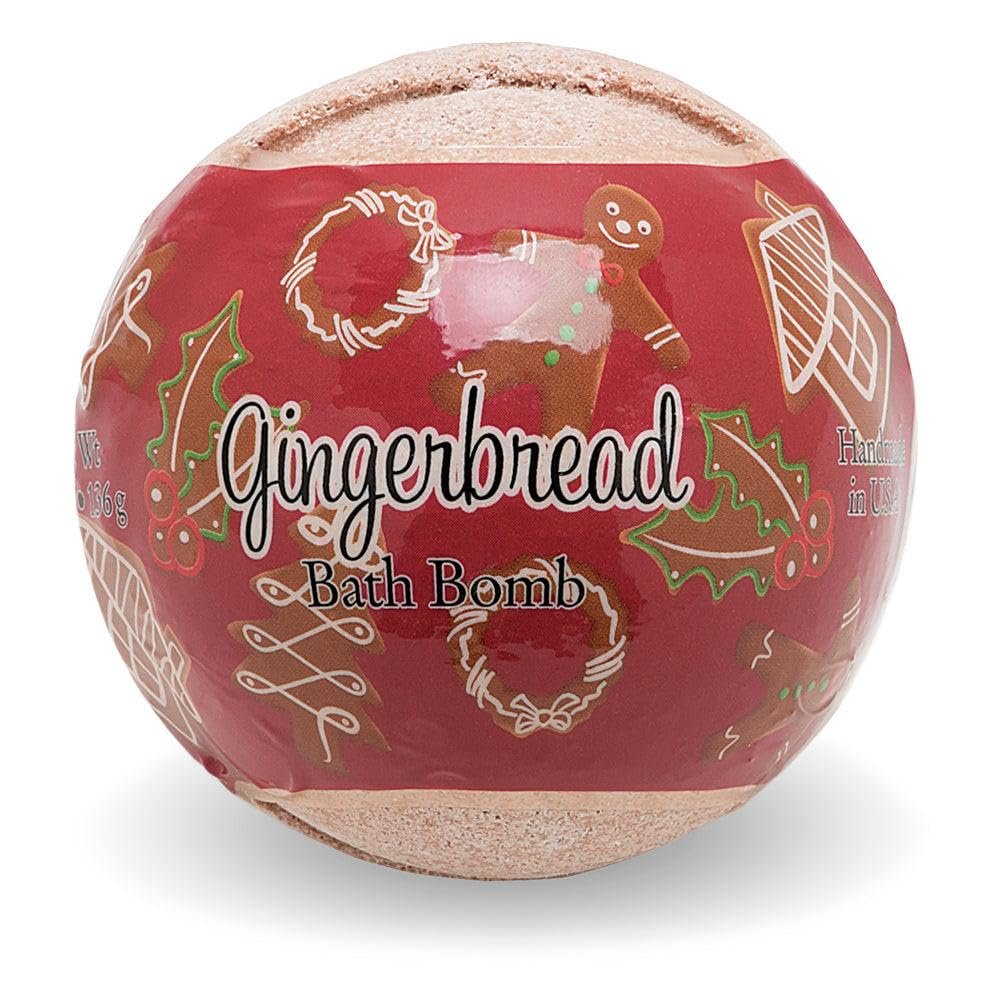 Primal Elements Gingerbread Bath Bomb, 4.8 Ounce
