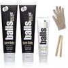 The Bare Pair Double Pro Pac King Kombo - Body Hair Management System (w/Exfoliating Glove) view 1