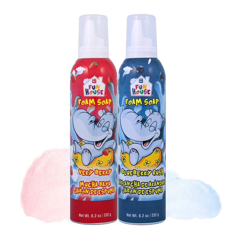 Fun House Kids Foam Soap Very Berry & Blueberry Rush, (14422)