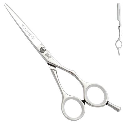 Washi Wicked 6.0 inch Japanese Steel 440C convex edge blades Scissors flat screw adjuster