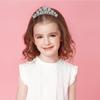 ANBALA Small Tiara Crown with Hair Comb, 3 Pack Mini Tiara Crown Princess Crystal Shiny Hair Accessories for 2 3 4 5 6 7 8 9 Years Girls Hair Dectoration Styling Cute Hair Accessories (3 Styles) view 4