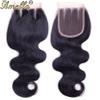 Amella Hair 8A Brazilian Body Wave Human Hair 3 Bundles with Lace Closure (18" 20" 22"+16"Closure,Three Part,Natural Black)100% Unprocessed Brazilian Body Wave Human Hair Weave With Lace Closure view 4