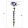 Chinese Traditional Classical Hair Pins Stick Crystal Antique Lotus Fork Hairpin hair Sticks, hair Chopsticks, wedding Hair Jewelry (#Gold) view 4