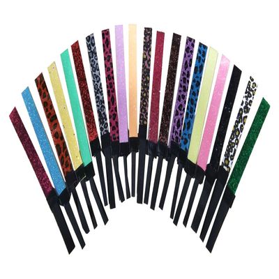 Kenz Laurenz 12 Sparkly Sequin Glitter Headbands Grab Bag Assorted Pack Girls Headbands Sparkly Hair Head Bands (Assorted Glitter)